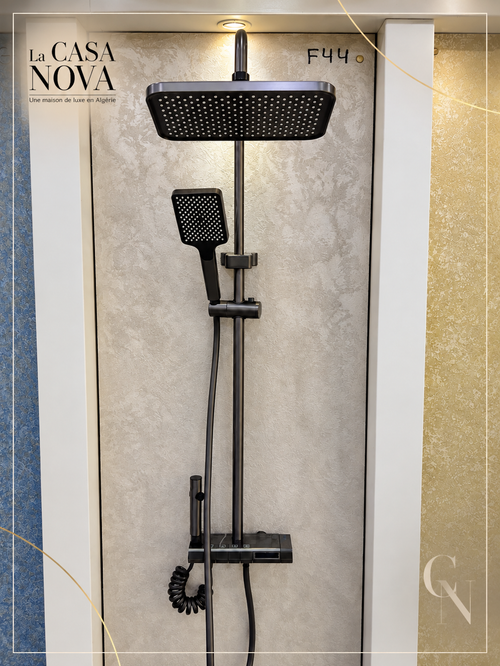 Colonne de douche Glass – Piano 4 fonctions